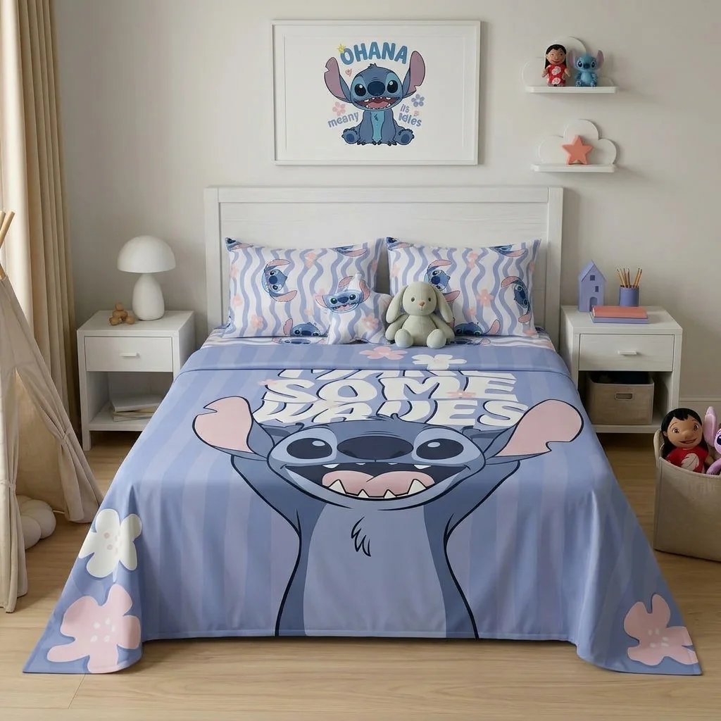 Juego De Sabanas Core Disney Stitch-3