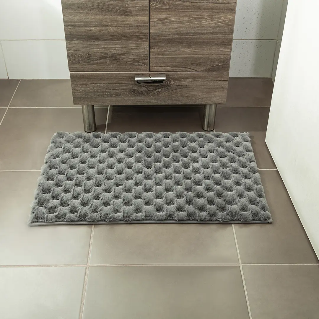 Tapete De Baño Nebbia Gris