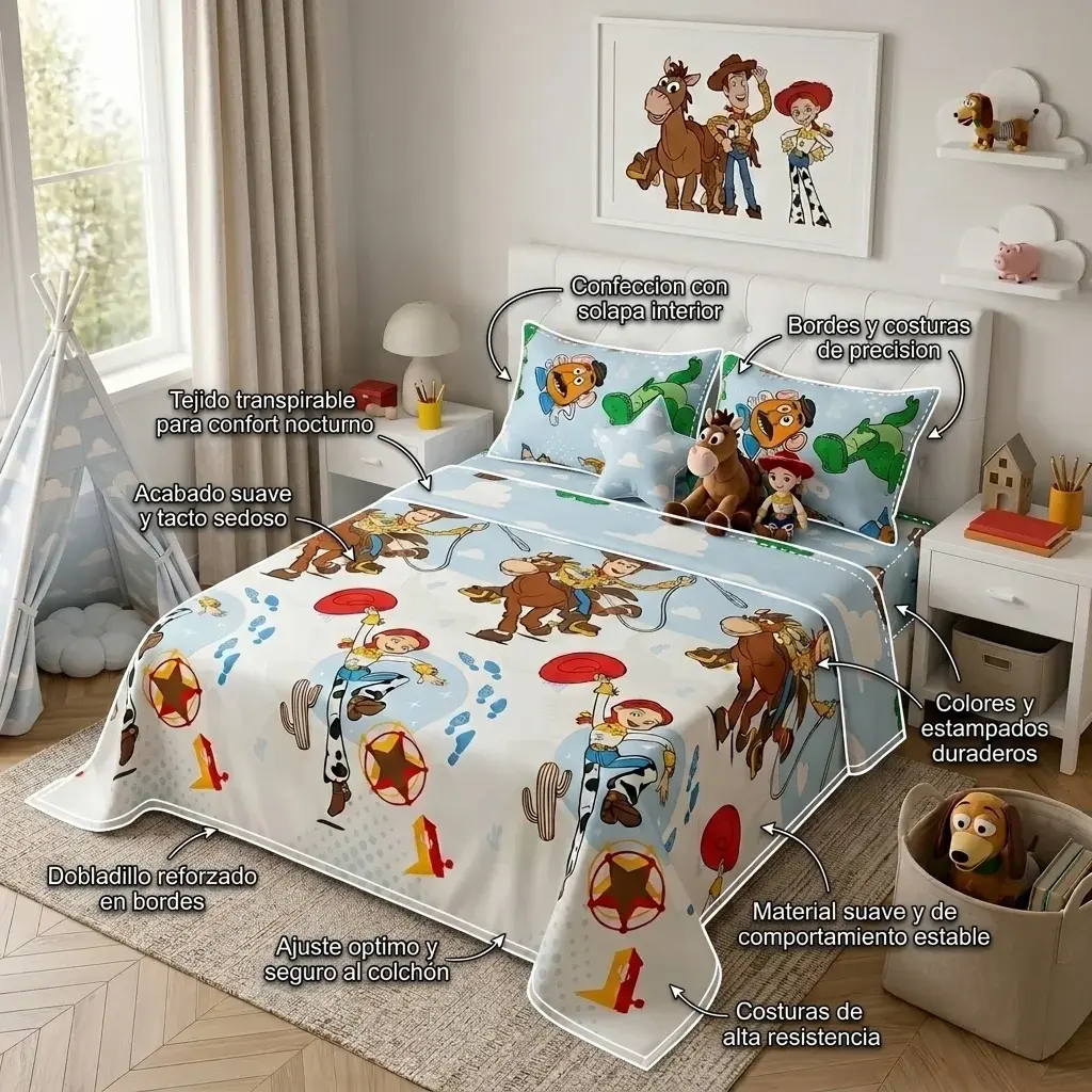 JUEGO DE SÁBANAS DISNEY PLUS TOY STORY-6