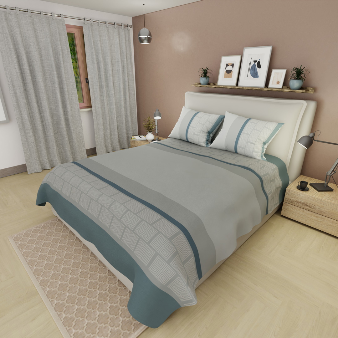 Juego De Sábanas 180 Hilos Slate Luxury