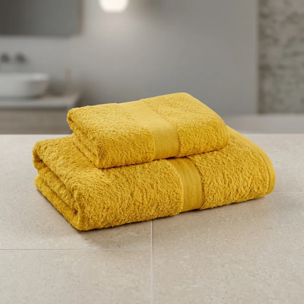 Toalla Elegant 400 gsm Amarilla-5