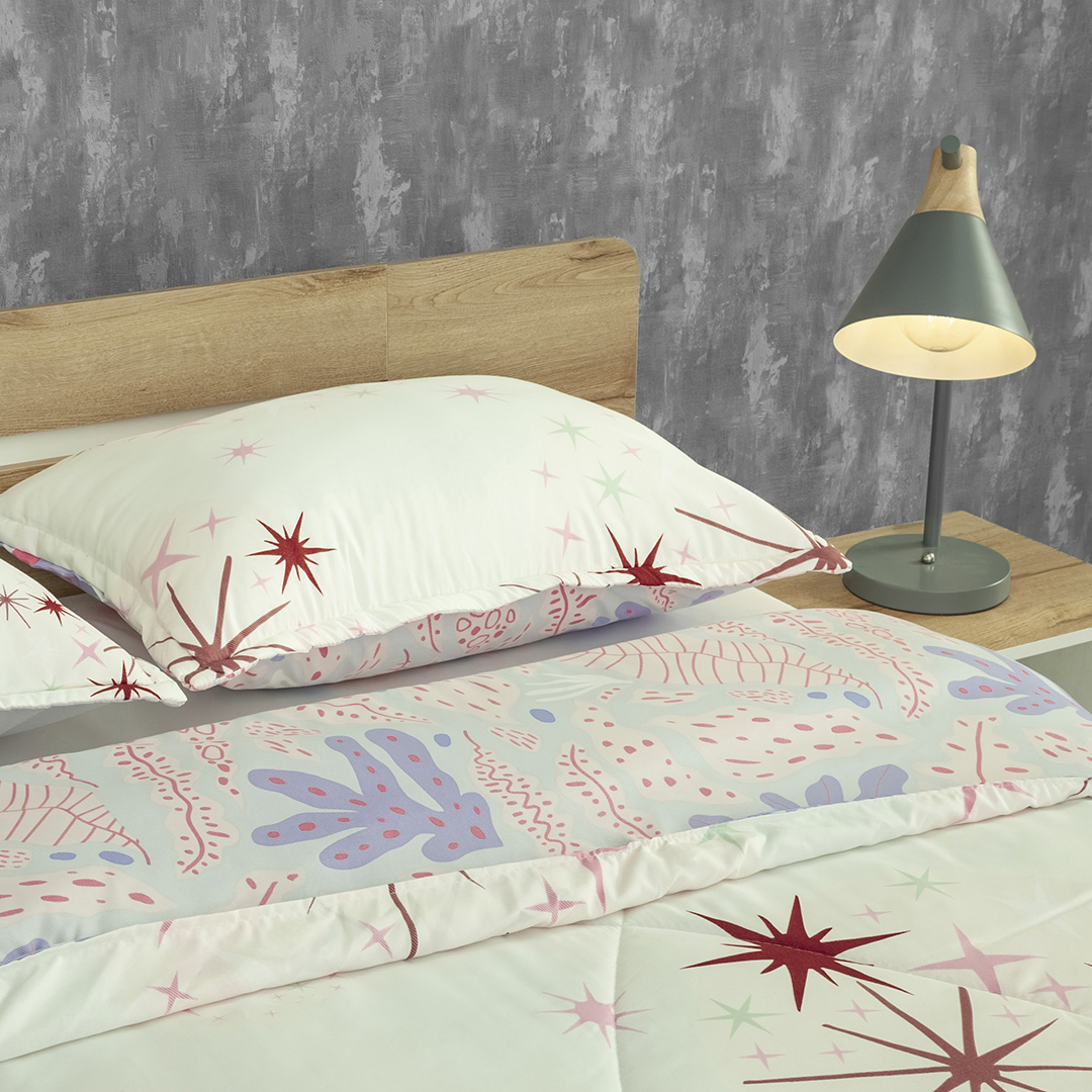 Cubrelecho Semiacolchado Doble Faz Romantic Due-4
