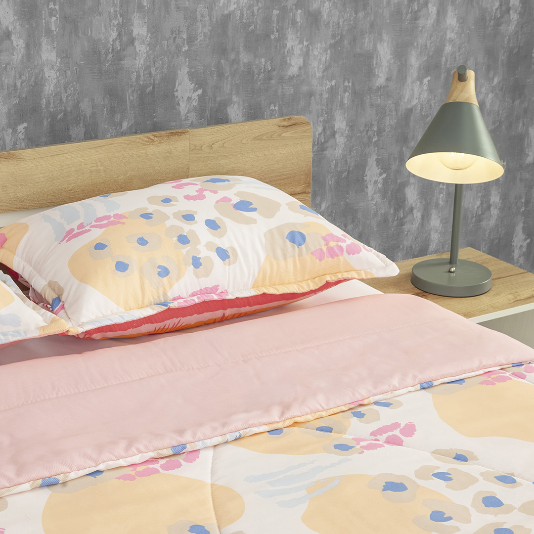 Cubrelecho Semiacolchado Doble Faz Love Essence-4