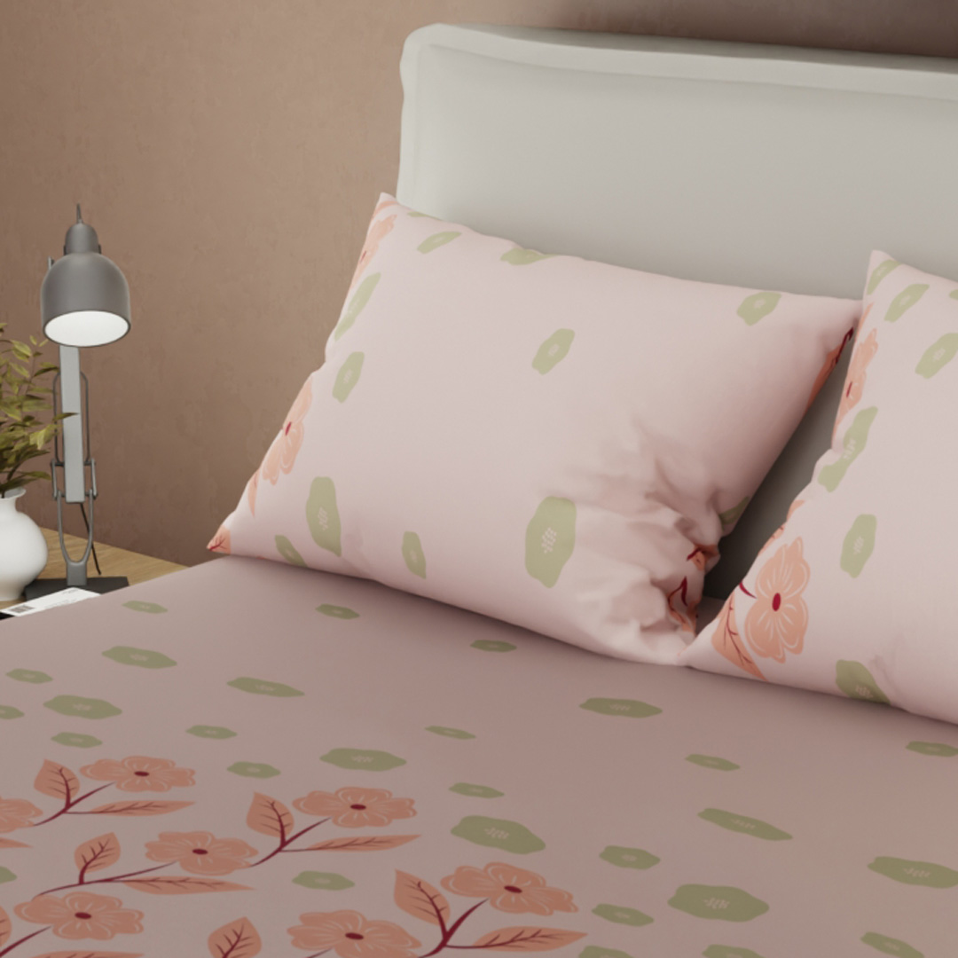 Juego De Sábanas Con Cortinas Dulce Primavera-2