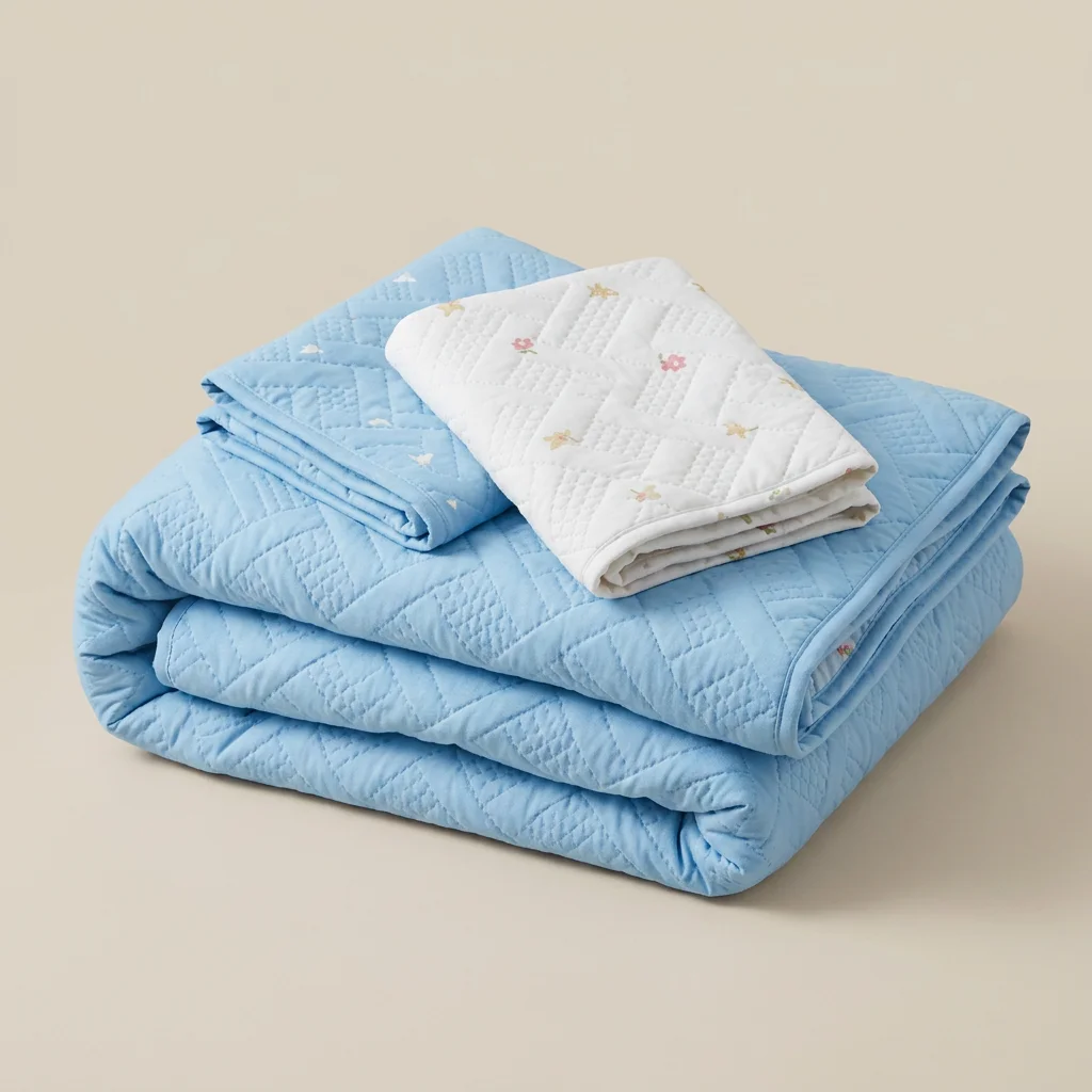 Cubrelecho Termosellado Doble Faz Cotton Sense  Jardín Celestial-4