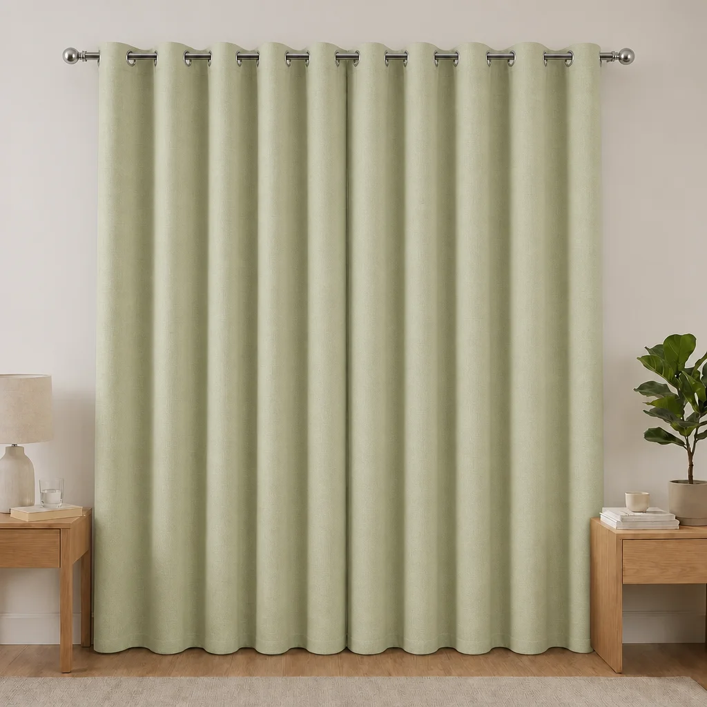 Cortina Black Out Anti-Luz Baltica Beige Aislantes-6