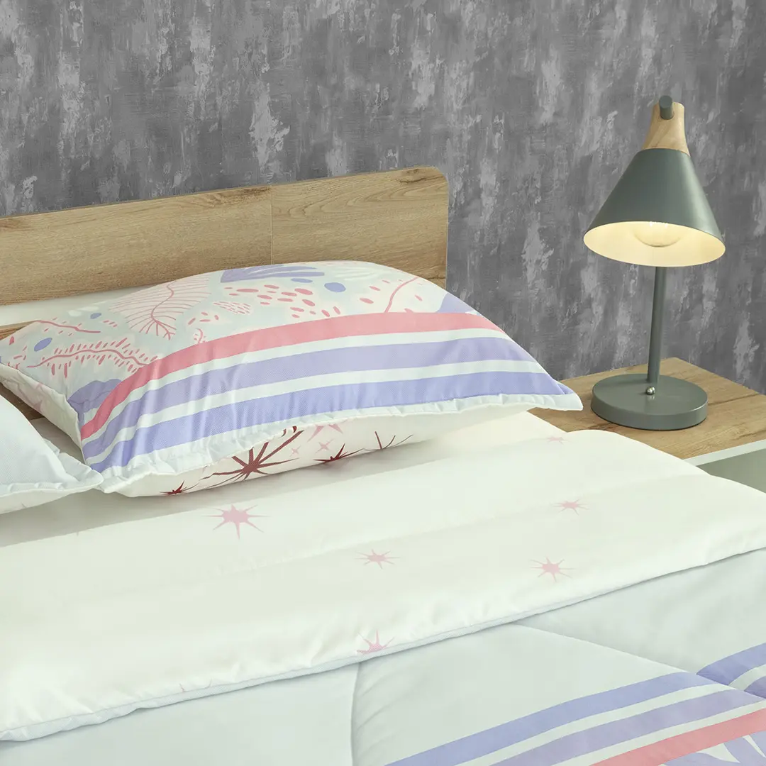 Cubrelecho Semiacolchado Doble Faz Romantic Due-2