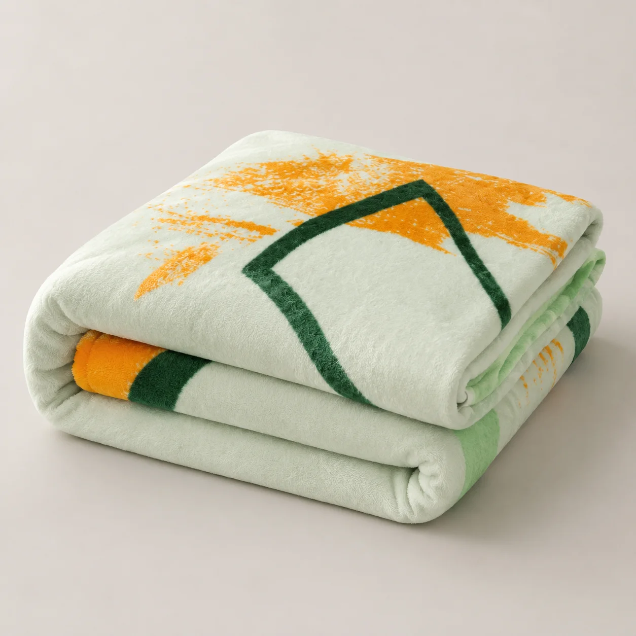 Cobija Piel De Durazno Estampada Ritmo de Colores-5