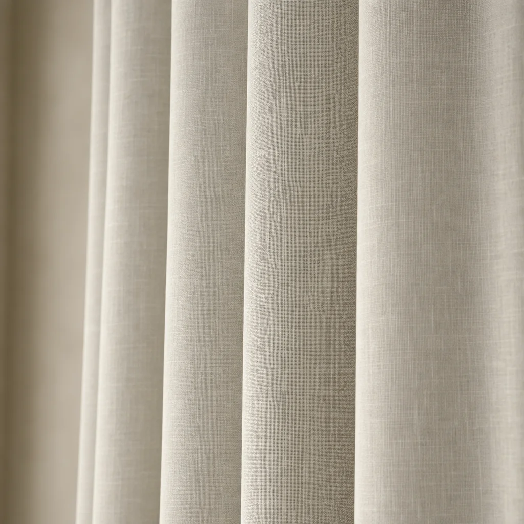 Cortina Lino Boton Ancestral Blanco Neutrales-5