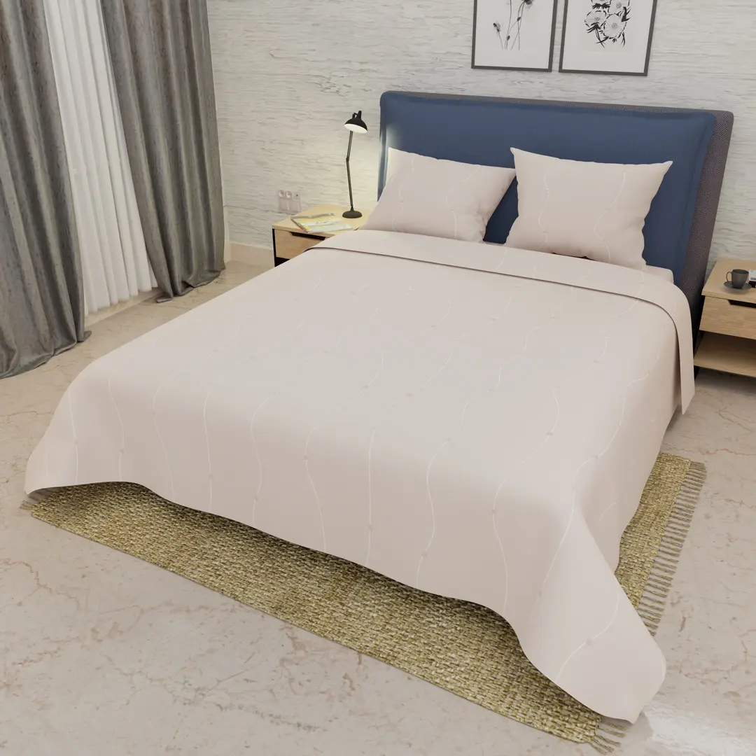 Juegos de Sábanas 250 Hilos Linear Calm Beige