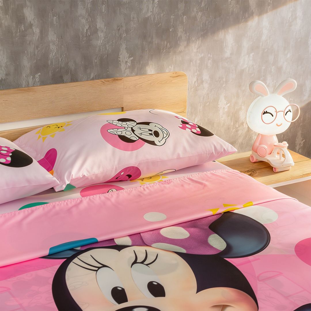 Juego De Sabanas Core Disney Minnie Jr Estampados Animados-3