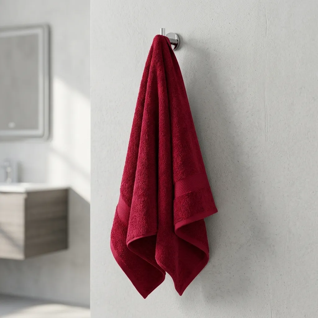 Toalla Elegant 400 gsm Roja-6
