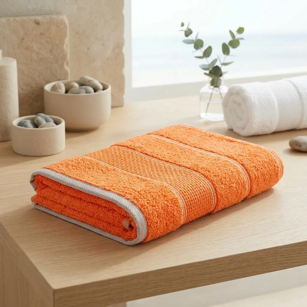 Toalla Horizonte 450G Naranja