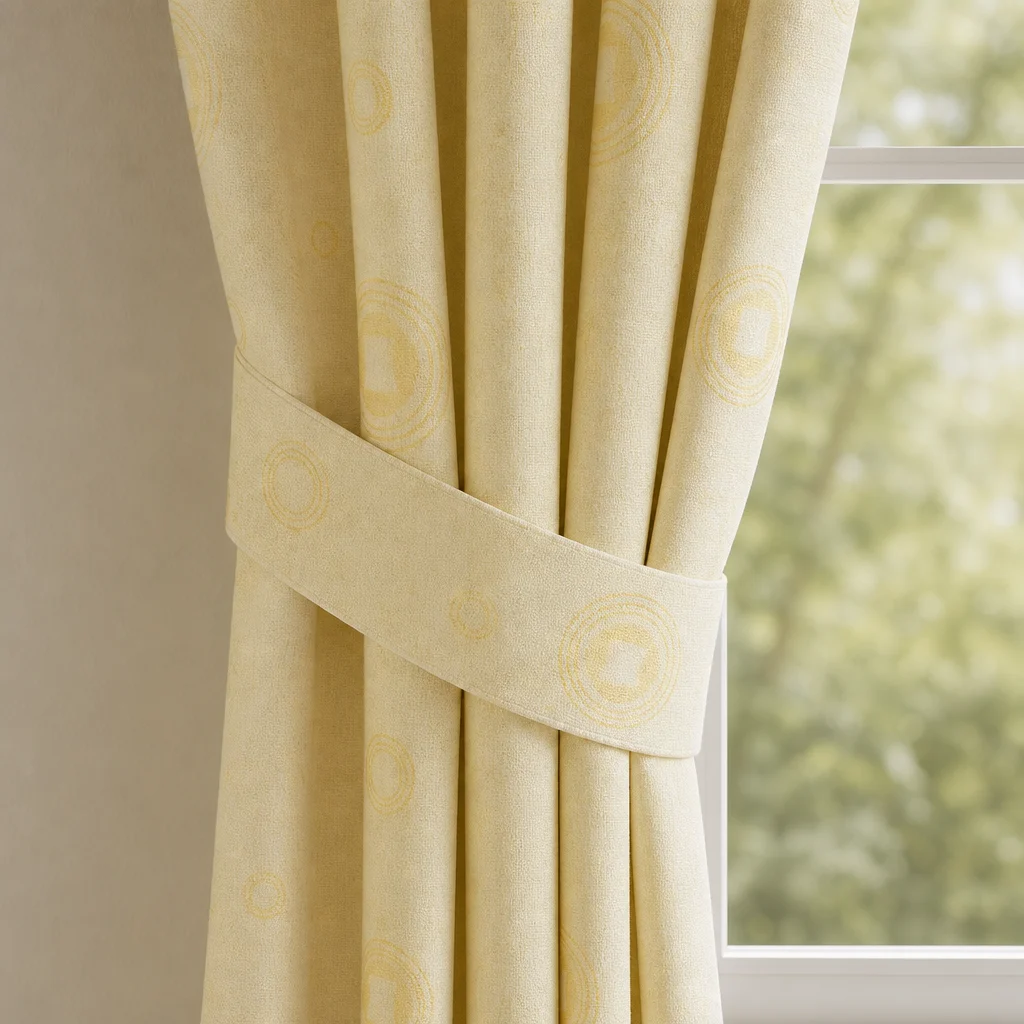 Cortina Yacar Beige Argolla-2