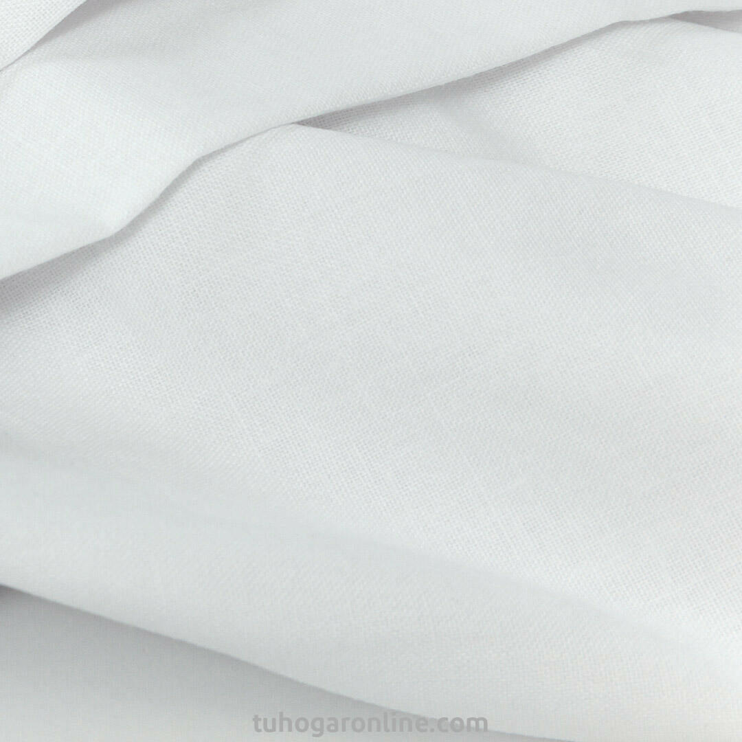 Duo Fundas Blancas 50X90 Para Almohada Suave-2