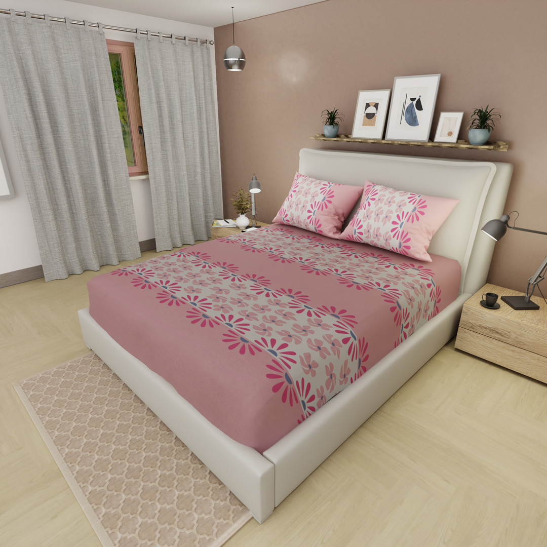 Sábana Ajustable Lavender & Rose