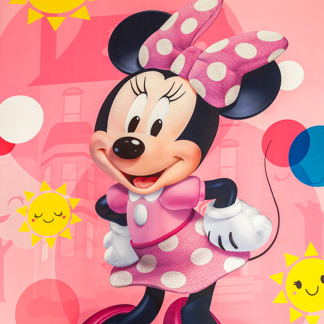 Juego De Sabanas Core Disney Minnie Jr Estampados Animados-2