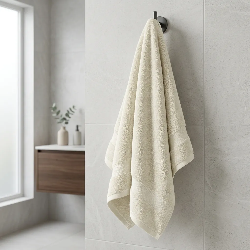 Toalla Elegant 400 gsm Blanco Marfil-6