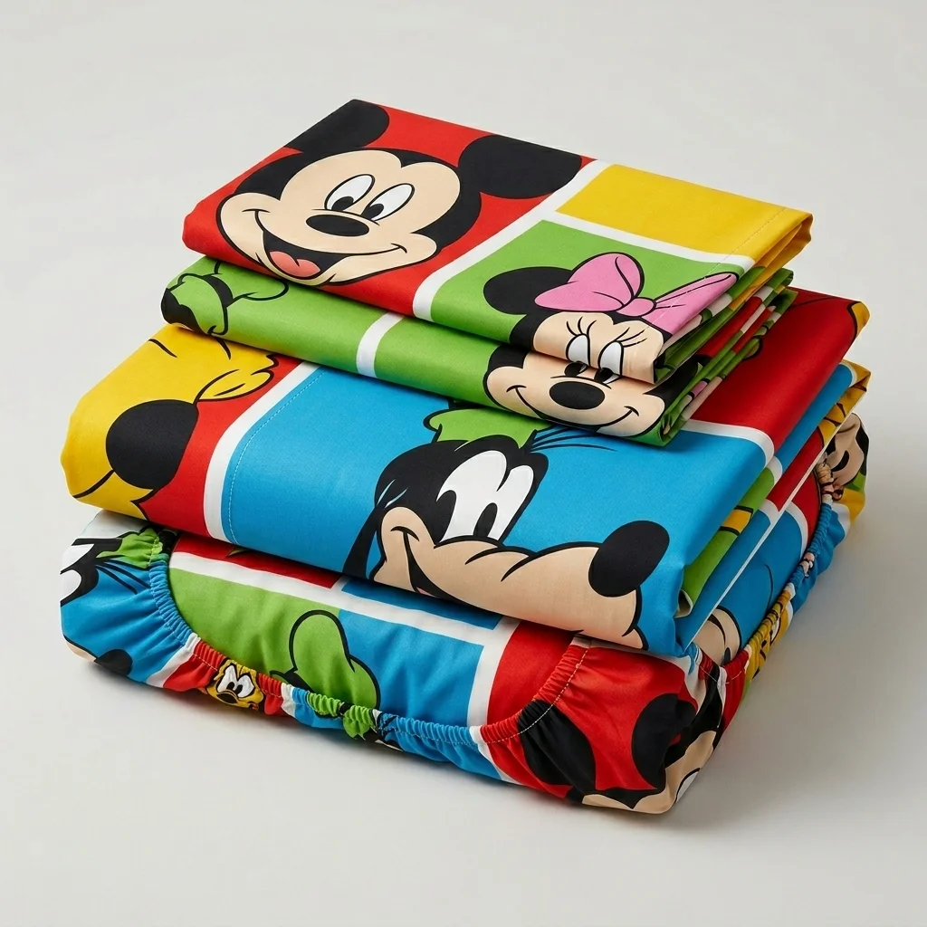 JUEGO DE SÁBANAS DISNEY PLUS MICKEY Y SUS AMIGOS-5