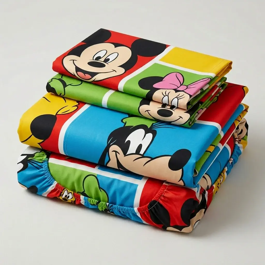 JUEGO DE SÁBANAS DISNEY PLUS MICKEY Y SUS AMIGOS-5