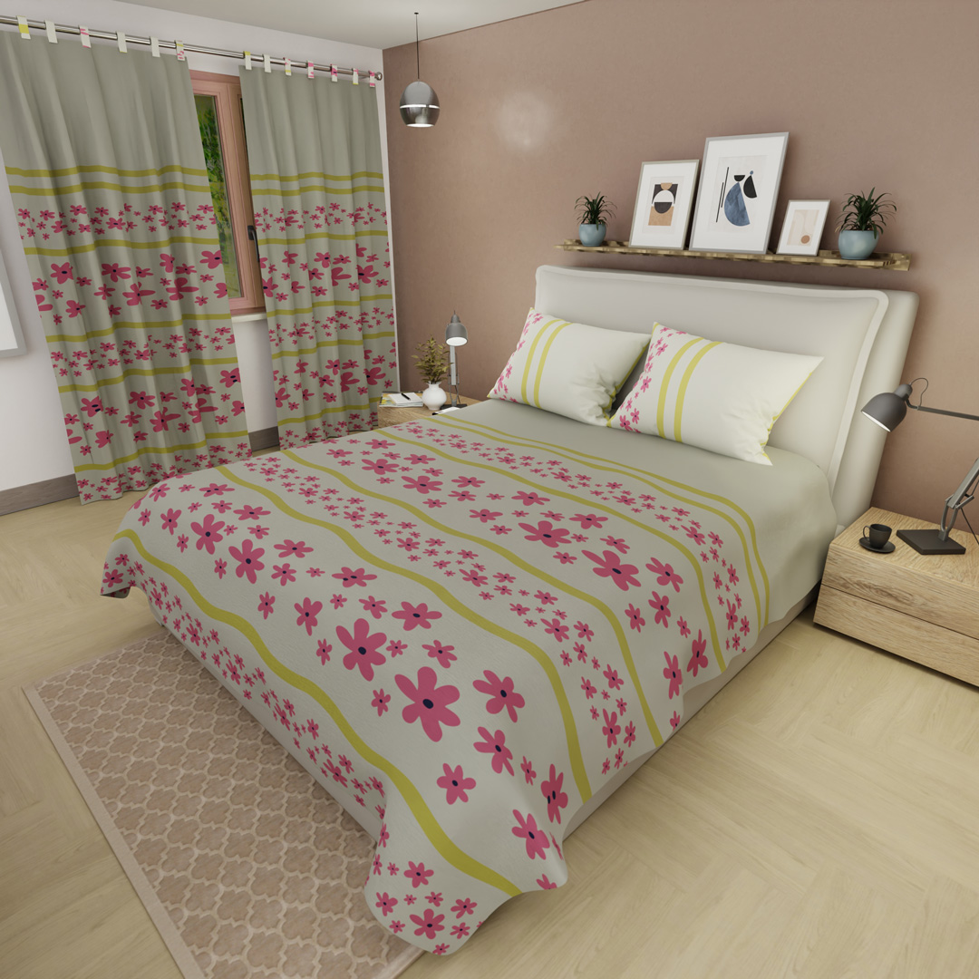 Juego de Sábanas Microfibra Suavizada Citron Sunny