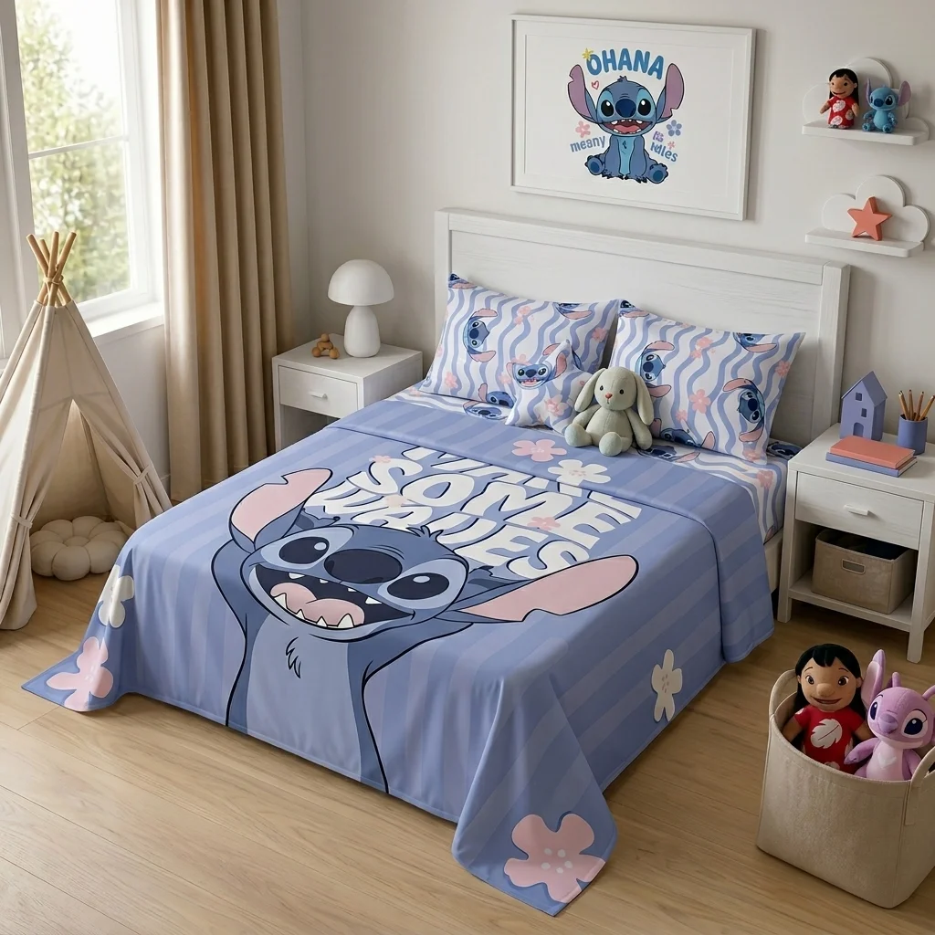 Juego De Sabanas Core Disney Stitch