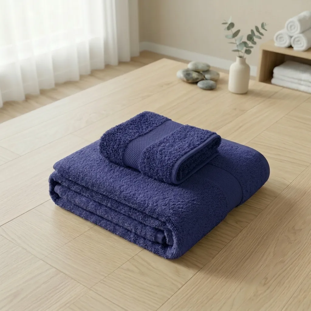 Toalla Elegant 400 gsm Azul Violeta-5