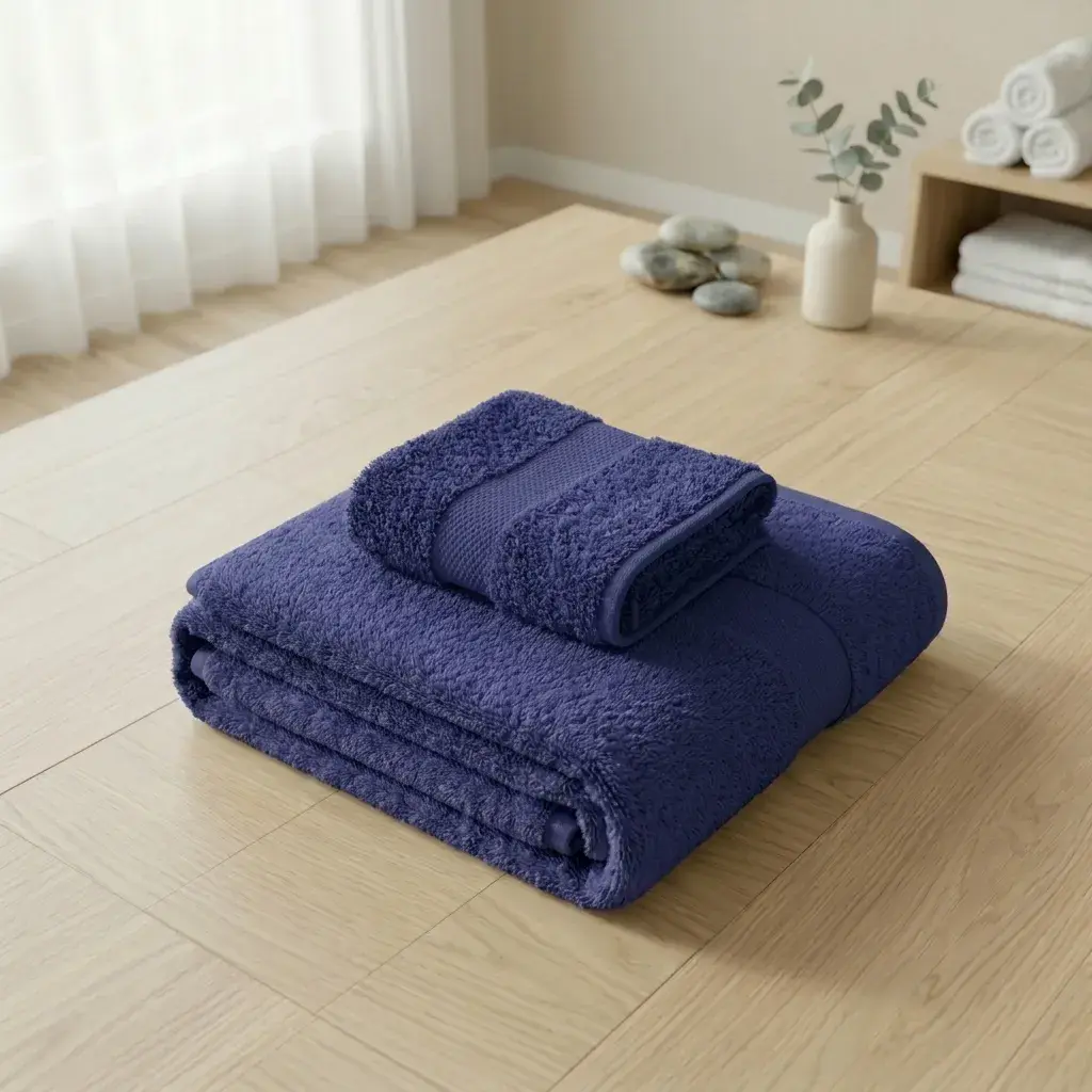 Toalla Elegant 400 gsm Azul Violeta-5