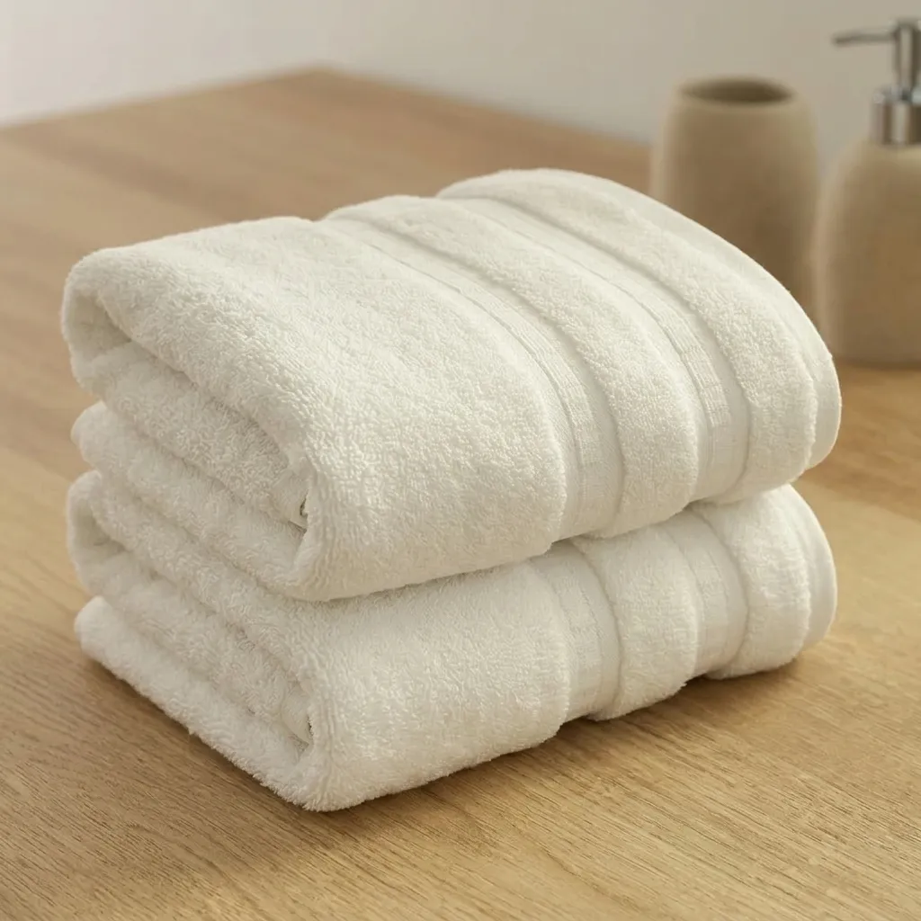 Toalla Bamboo 700 Gr Blanca-5