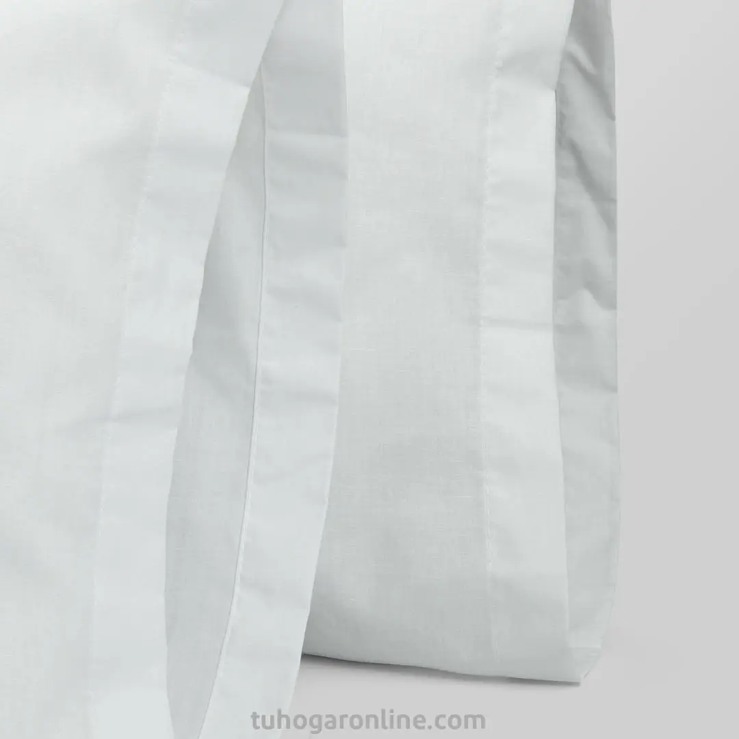 Duo Fundas Blancas 50X70 Para Almohada Suave-2