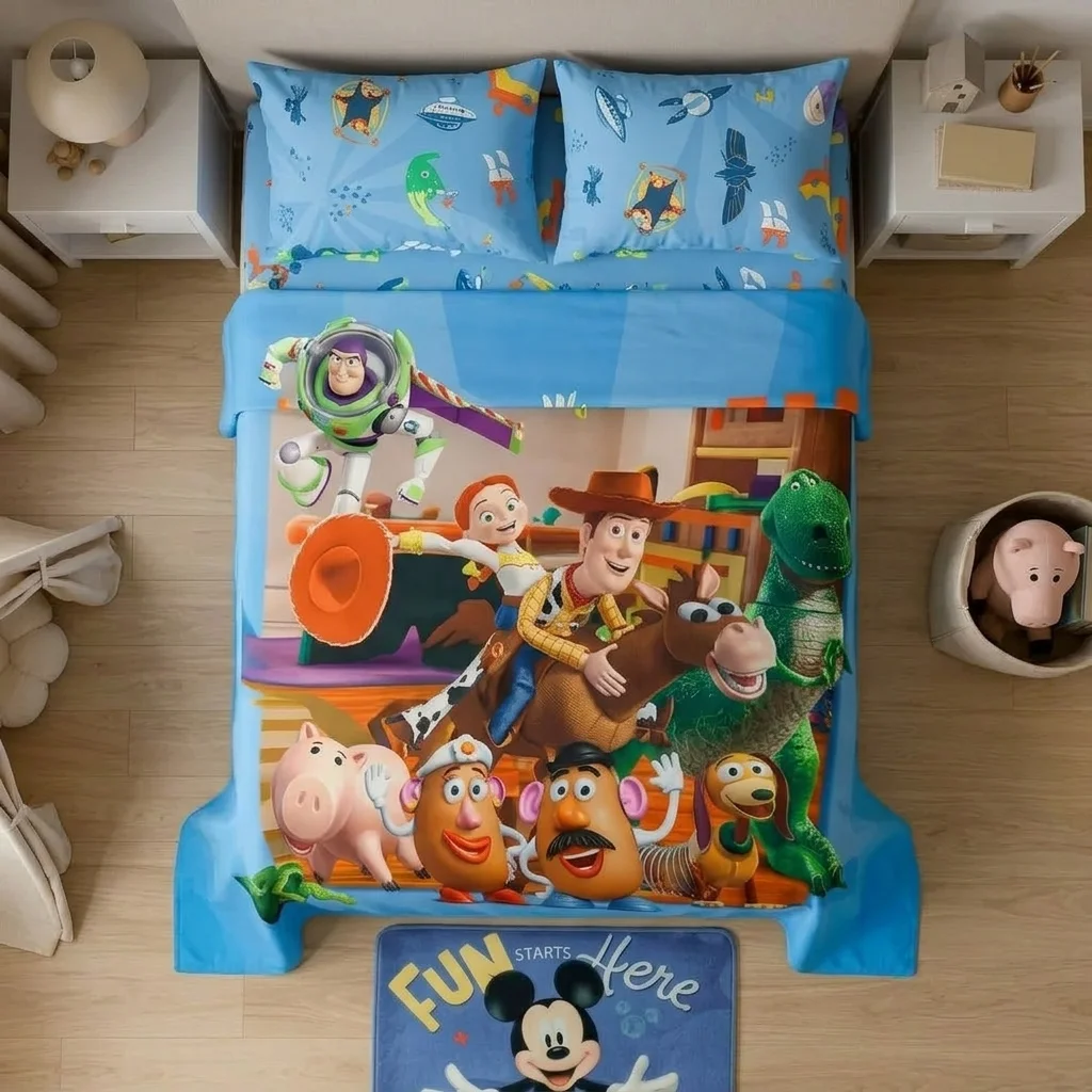 Juego De Sabanas Core Disney Toy Story Estampados Animados-2