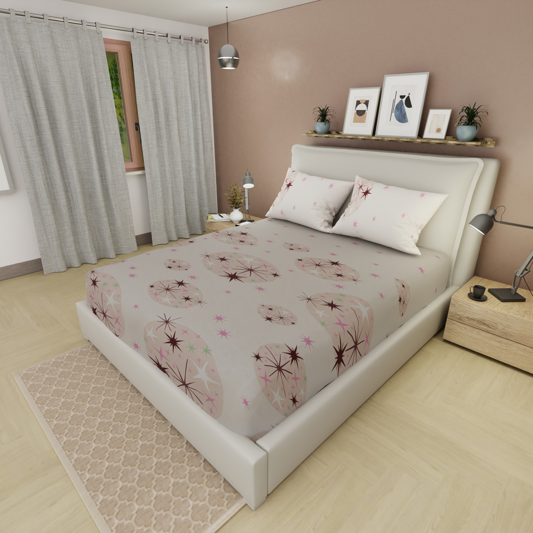 Sábana Ajustable Artemis Style Rosa