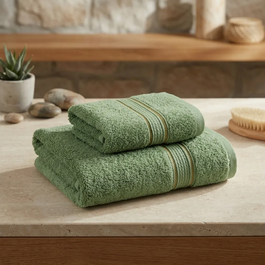 Toalla Senda 550g Verde Loden