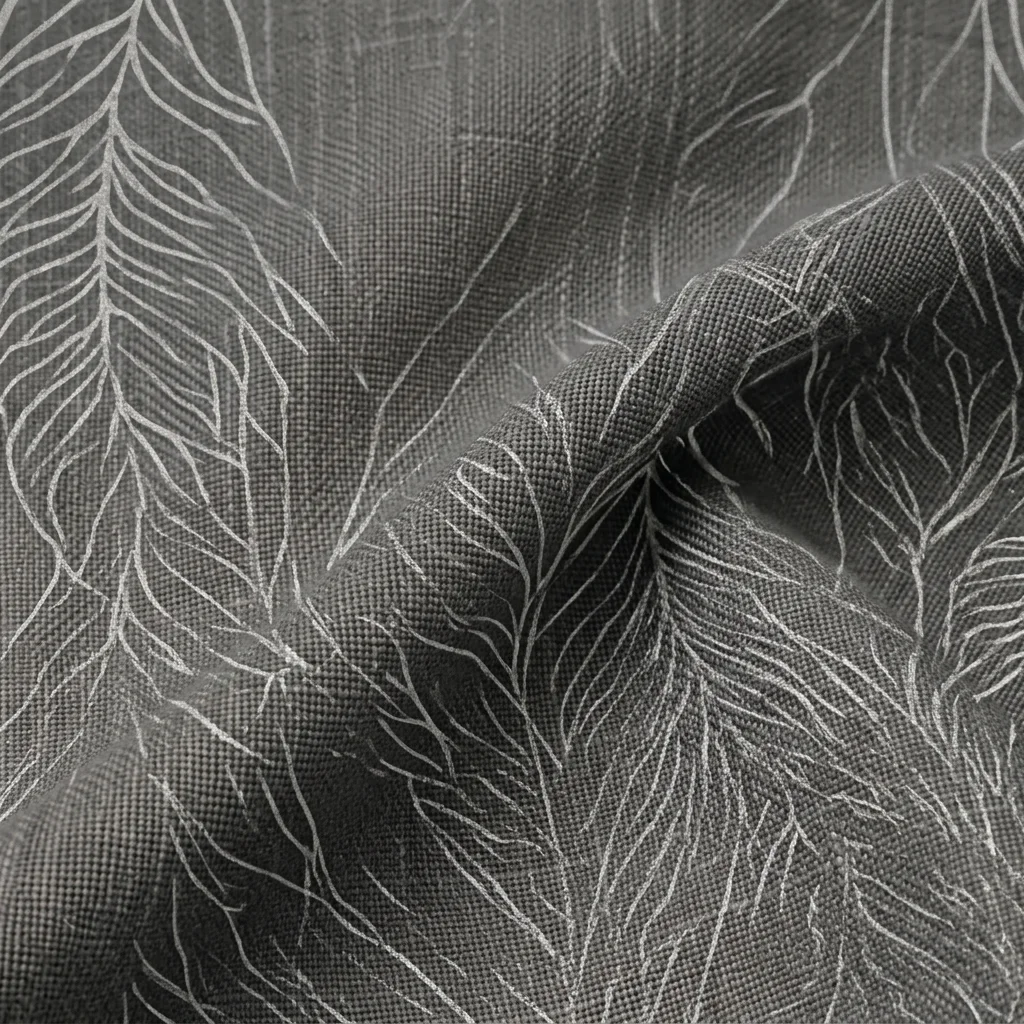 Cortina Acacia Argolla Negra De Lujo-4