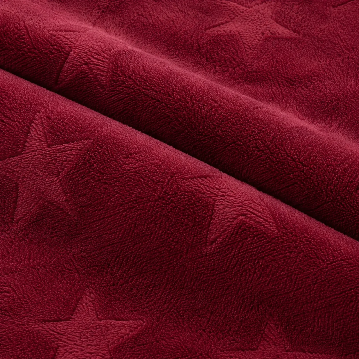 Cobija Comfortsoft Vino Estrellas Suave-2