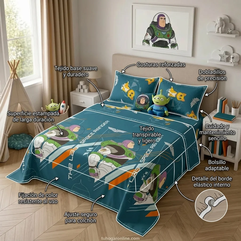JUEGO DE SÁBANAS DISNEY PLUS LIGHTYEAR SOX-6