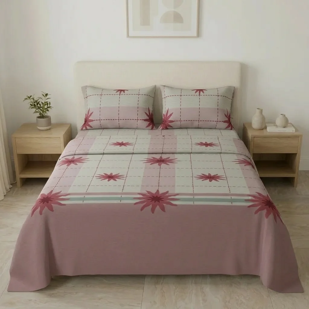 Juego de Sábanas Microfibra Suavizada Dulce Jardín-3