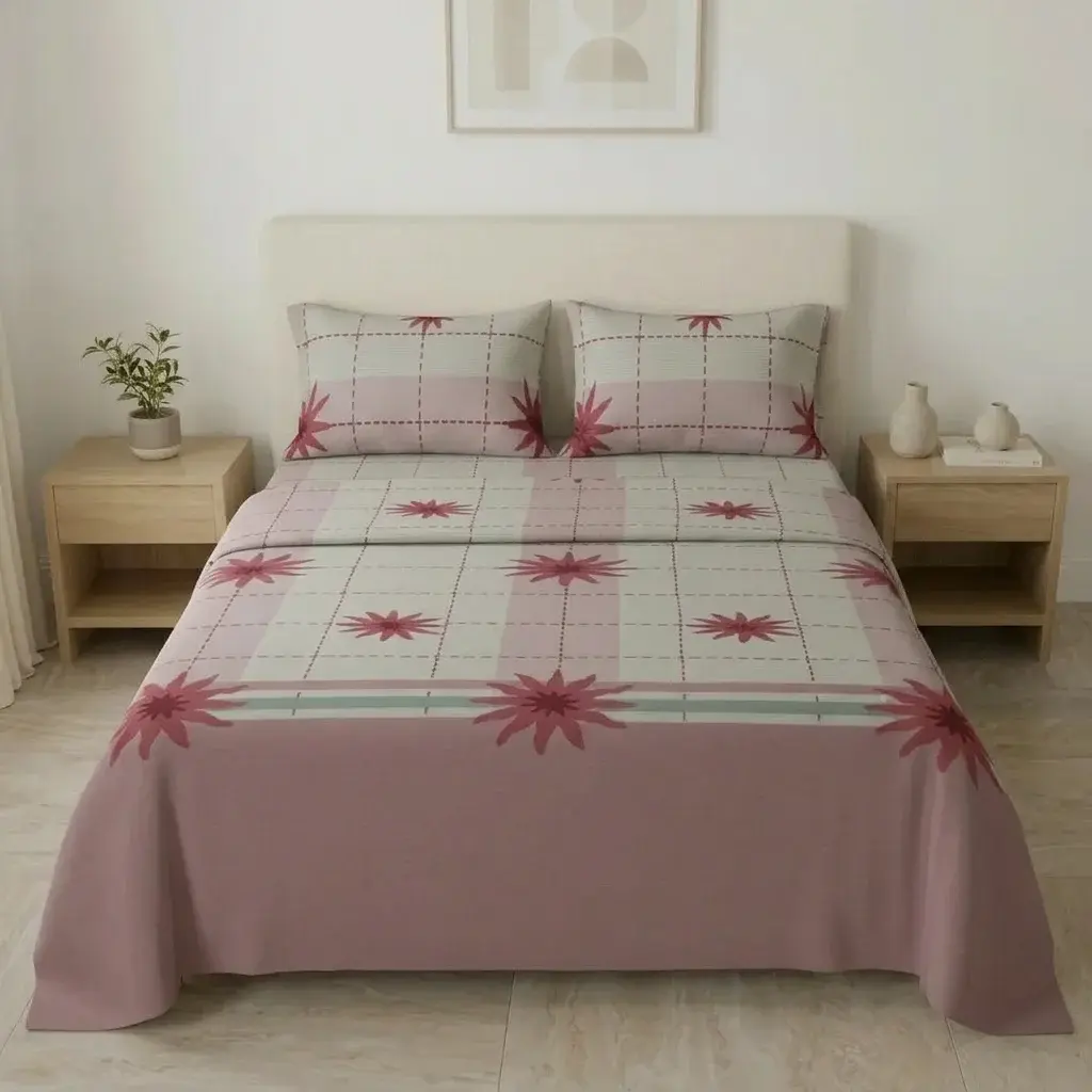 Juego de Sábanas Microfibra Suavizada Dulce Jardín-3