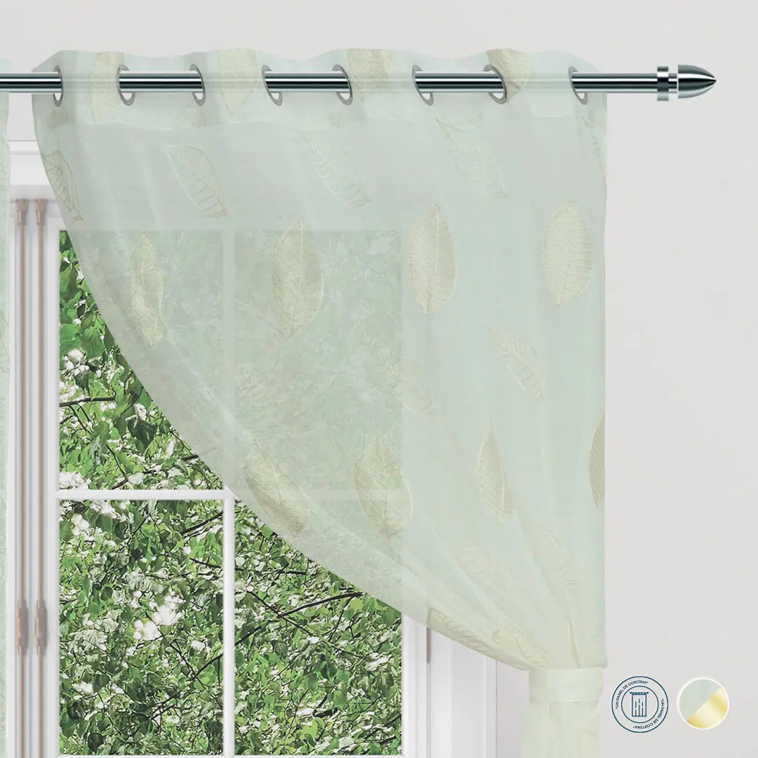 Cortina Velo Fiore Argolla Beige-2