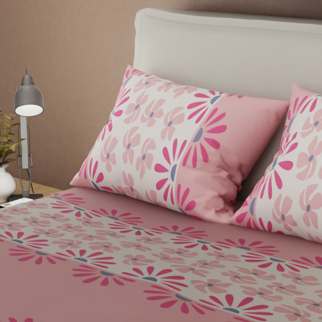 Juego De Sábanas Con Cortinas Spring Bright-2