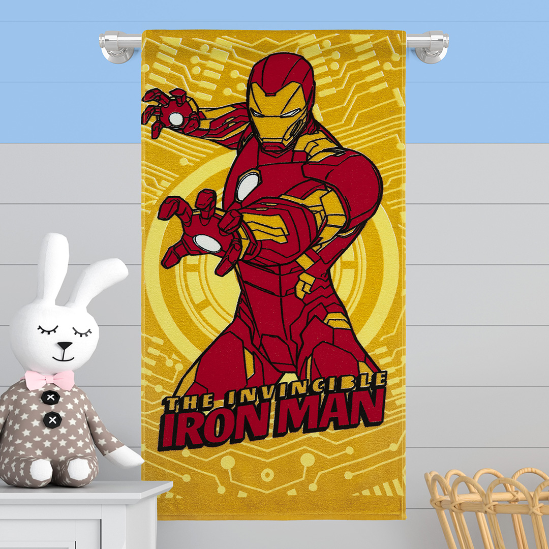 Toalla Infantil 320 Gramos The Invincible Iron Man