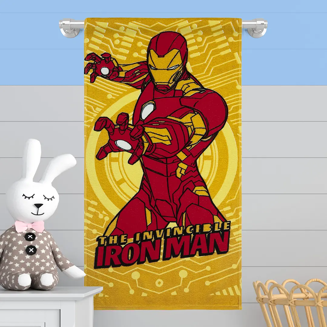 Toalla Infantil 320 Gramos The Invincible Iron Man