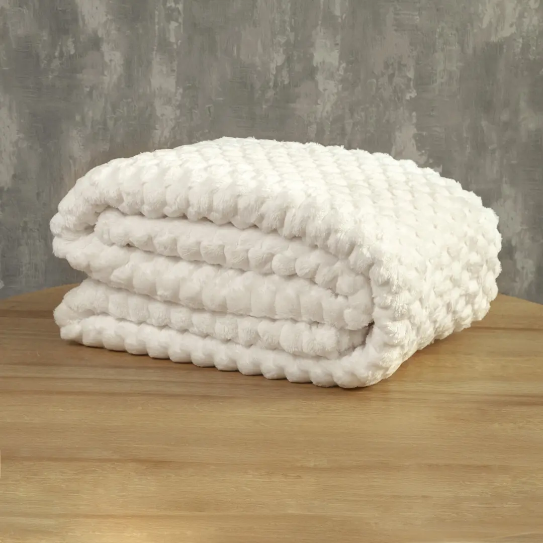 Cobija Texture  Blanco Hueso-2