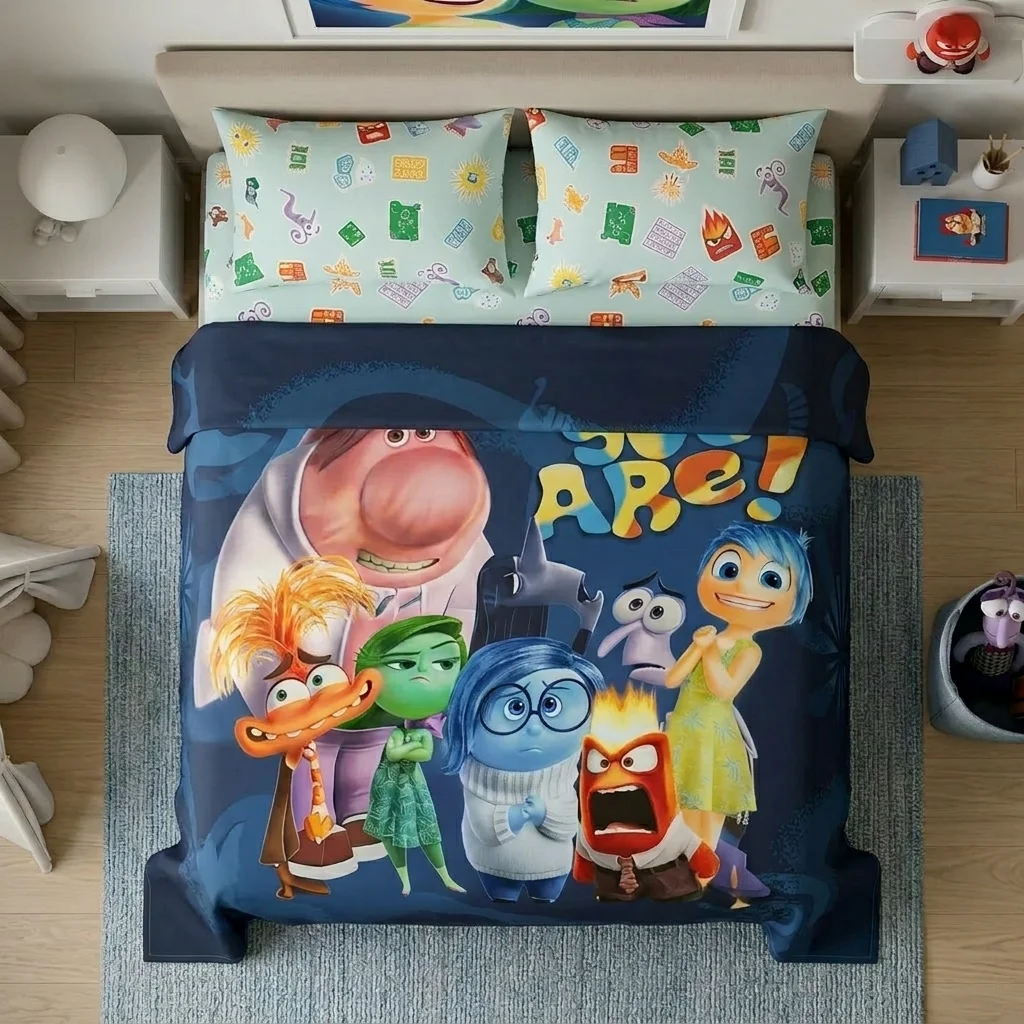 Juego De Sabanas Core Disney Intensamente-2