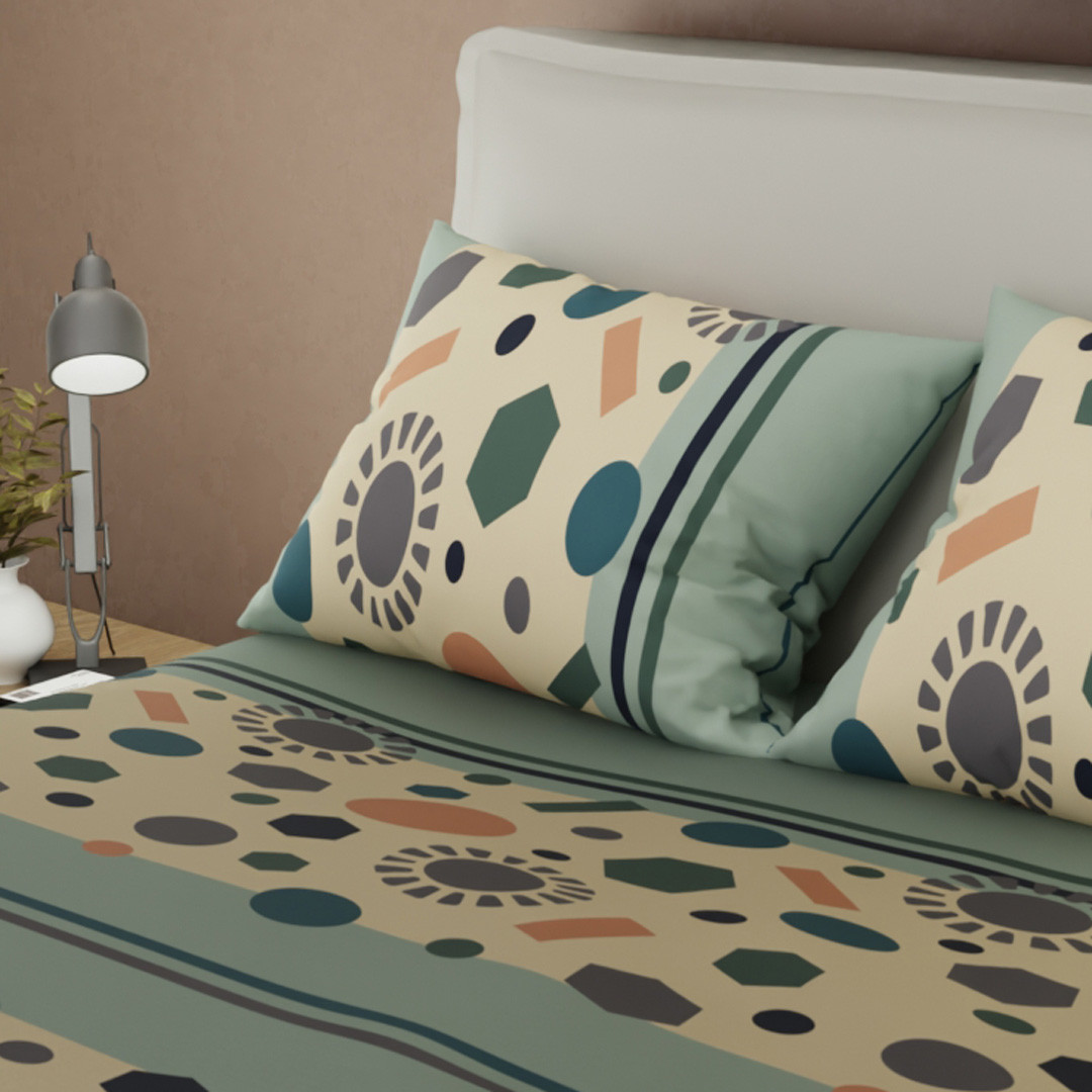 Juego De Sábanas Con Cortinas Terra & Mint-2