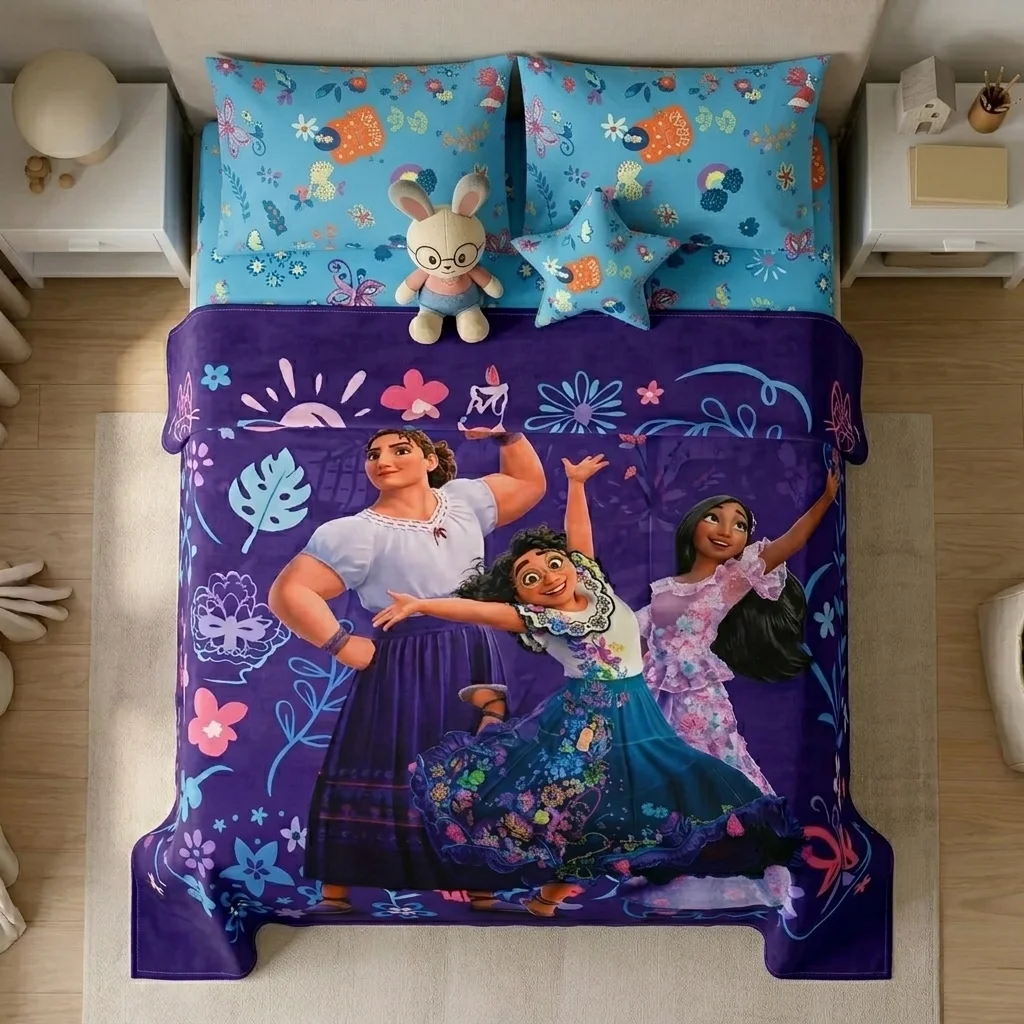 Juego De Sabanas Core Disney Encanto Estampados Animados-2