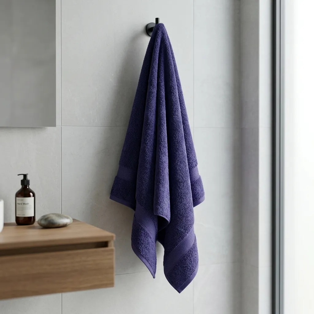 Toalla Elegant 400 gsm Azul Violeta-6