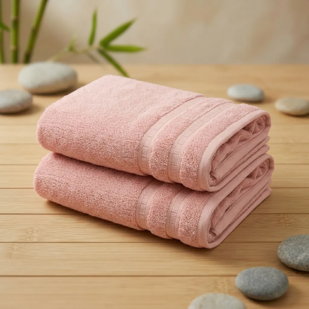 Toalla Bamboo 700 Gr Palo De Rosa-5
