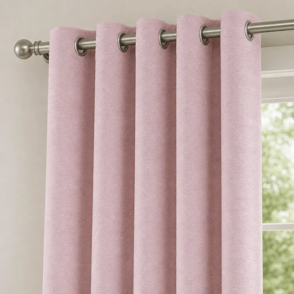 Cortina Black Out Anti-Luz Baltica Rosado Aislantes-3