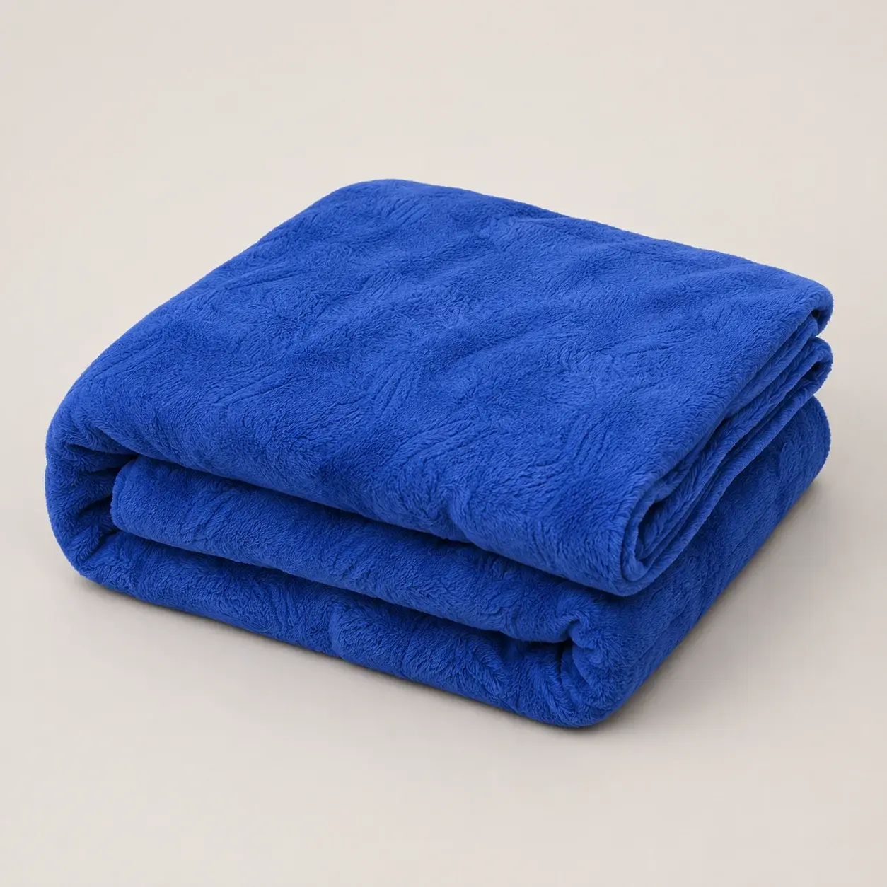 Cobija Piel Durazno Soft Azul Rey-5